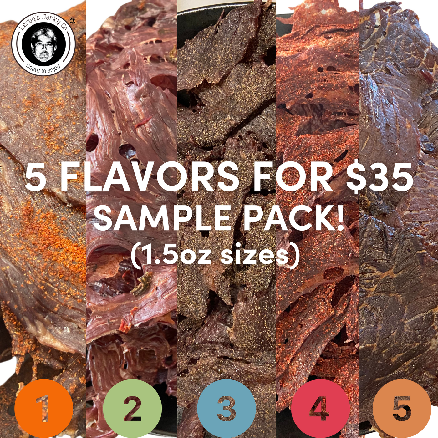 beef jerky sample pack